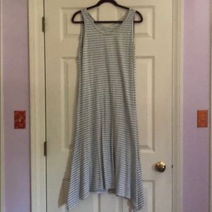 Fun, handkerchief hem, maxi dress from Cut Loose